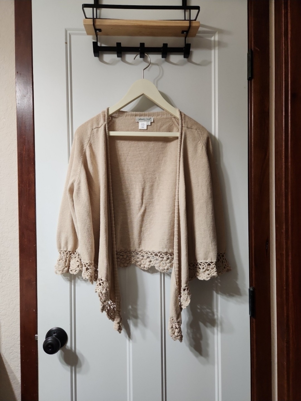 Coldwater Creek Crochet-Trim - L